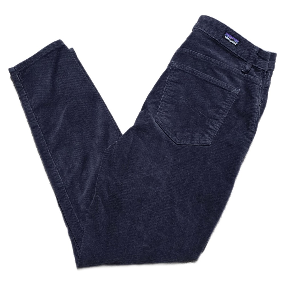 Patagonia Corduroy Pants Mens‎ 31 Blue Organic Cotton Tapered Leg Heritage